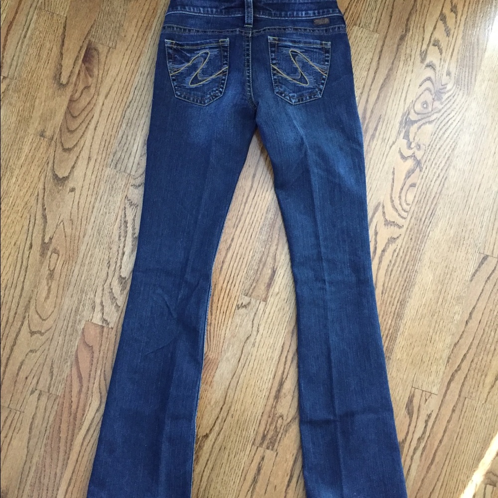 Silver Jeans Dark Blue Boot Cut Jeans